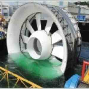 Marine under water turbine composite